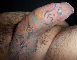 Homemade Tattoo Porn - genital tattoo