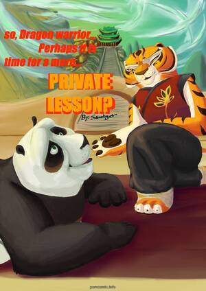 Kung Fu Panda Porn In English - Kung Fu Panda- Private lesson - Porn Cartoon Comics