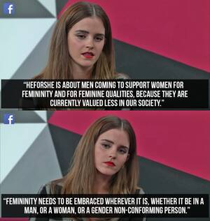 Emma Watson Nude Porn Caption - 13 Times Emma Watson Totally Nailed The Whole Feminism Thing