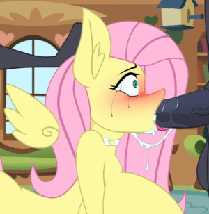 Mlp Throat Bulge Porn - Rule34 - If it exists, there is porn of it / jrvanesbroek, fluttershy (mlp)  / 907584