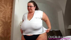 fat girl big tits - fat girl with huge tits bikini tryout - XNXX.COM