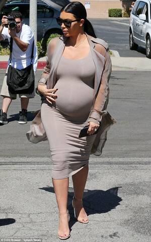 kim kardashian pregnant nude - Kim Kardashian Los Angeles September 28, 2015 â€“ Star Style