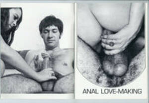 love making anal sex - Anal Love Making 1972 Vintage Hippie Anal Porn 40pgs Marquis Hard Ass â€“  oxxbridgegalleries