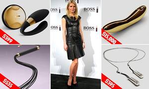 Angelina Jolie Dildo Porn - Gwyneth Paltrow pens detailed sex toy guide which includes a $535 leather  whip | Daily Mail Online