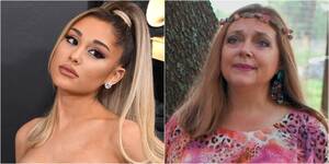 Ariana Grande Lesbian Sex Caption - Ariana Grande Banned This Clip of Carole Baskin From Appearing in the  'Stuck With U' Video | Glamour