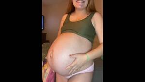 9 Months Pregnant - 9 Months Pregnant Belly Talk - Pornhub.com