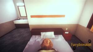 Furry Hentai Double Blowjob - Furry Hentai - 2 Dogs blowjob and cum in her mouth - Free Porn Videos -  YouPorn