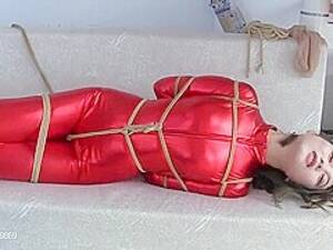 asian latex ballet - Asian girl in latex bondage and ballet boots - PornZog Free Porn Clips