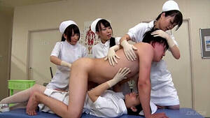 japanese nurse balls - One Japanese Fucks Four Sexy Doctors And Cums - Videosection.com