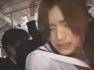 groped asian public - Japanese Girl Groped by Group of Men on Bus | AREA51.PORN