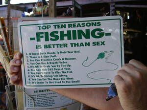 Fishing And Sex Jokes - Just ...