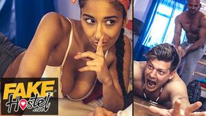 Fake Girlfriend Porn - Fake Hostel - Cheating girlfriend with hot natural body fucks a big cock  before it all kicks off - Darmowe Filmy Porno - YouPorn