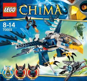 Legends Of Chima Laval And Eris Porn - LEGO Legends of Chima 70003: Eris's Eagle Interceptor: Amazon.co.uk: Toys &  Games