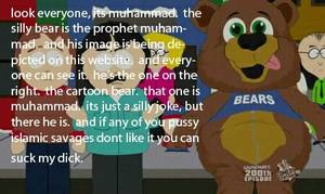Mohammed Getting Fucked By A Goat In The Ass - Pedo bear lives!