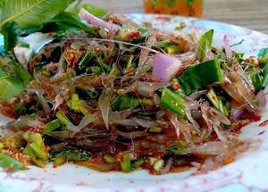 Cambodian Yum Yum Porn - Baby shrimp salad(Cambodian food)