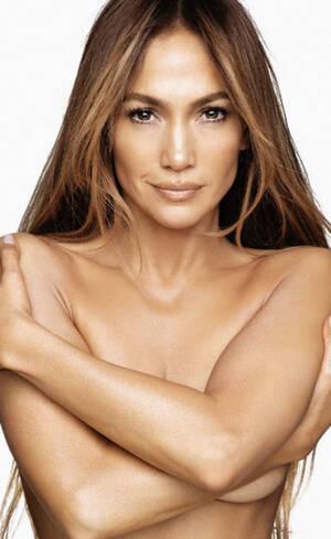 Jennifer Lopez Porn - Jennifer Lopez poses in nothing but her new JLo Body products