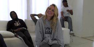 big blacks on blondes gangbang - Blacks on blondes gangbang - Tnaflix.com