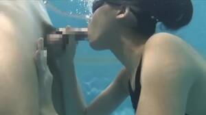 asian girls underwater sucking - Underwater pool fetish scenes in swimsuits - VJAV.com