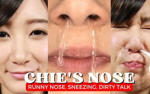 nasal cumshot - Nose Observation and Runny Nose Dildo Handjob by the Lewd Beauty, Chie Aoi  bá»Ÿi Japan Fetish Fusion | Faphouse