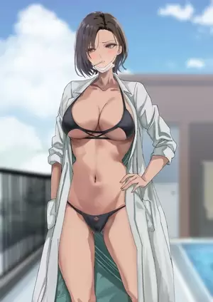 anime standing nude - Standing Poolside free hentai porno, xxx comics, rule34 nude art at  HentaiLib.net