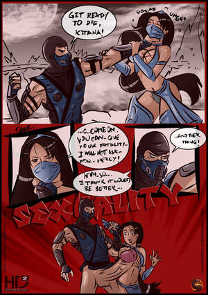 Mk Cartoon Porn - Sexuality- Mortal Kombat - Porn Cartoon Comics
