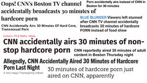Airs Porn In Boston - There's Little Evidence To Back Up Reports That CNN Broadcasted 30 Minutes  Of Porn Last Night