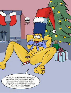 Christmas Porn Drawings - Simpsons white and milky christmas porn comics - comisc.theothertentacle.com