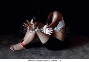 Kidnap Girl Porn - Kidnapped Little Girl Tied Ropeabused Tortured Stock Photo 1309754716 |  Shutterstock
