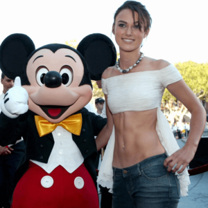 Keira Knightley Porn Captions - Keira Knightley with Mickey : r/pics