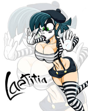 hentai clip art - Laetitia The Porno-Mime by Cicada