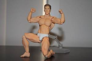Japanese Anime Figure Porn - Some of Figma's non Anime figures. A Japanese comedian, race care driver,  and a gay porn star (I believe his name is Billy, seriously).