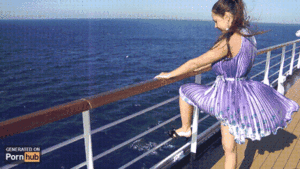 cruise ship upskirt - Upskirt On The Cruise Porn Gif | Pornhub.com