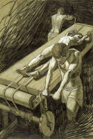 Medieval Torture Porn 3d - Woman Stretched On Rack, Torture Rack Cartoons and Comics - funny pictures  from CartoonStock