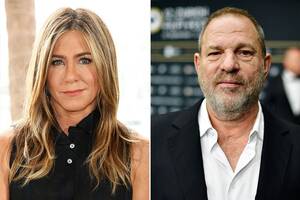 Jennifer Aniston Blowjob Sex - Jennifer Aniston Says Harvey Weinstein Tried to Force Her to Wear Marchesa