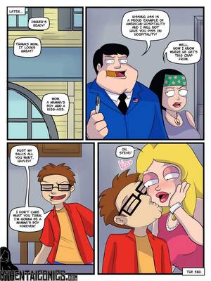 American Dad Gets Blowjob - Momma's Boy (American Dad) Rainbow-Flyer - Comics Army