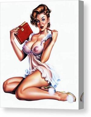 Erotic Girls Tits - Sexy Boobs Girl Pussy Topless erotica Butt Erotic Ass Teen tits cute model  pinup porn net sex strip Canvas Print / Canvas Art by Deadly Swag - Pixels  Canvas Prints