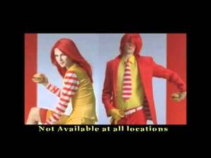Evil Ronald Mcdonald Sex - Banned Sexy McDonalds Commercial