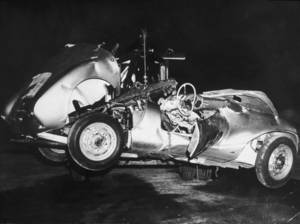 Cars The Movie 2 Porn - The mangled remains of 'Little Bastard,' James Dean's Porsche Spyder sports  car in