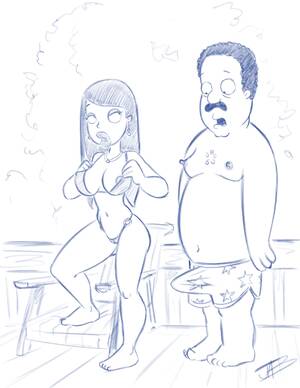Cleveland Brown Show Roberta Porn - Rule 34 - bikini cleveland brown family guy father and daughter innie pussy  jab roberta tubbs the cleveland show | 559760
