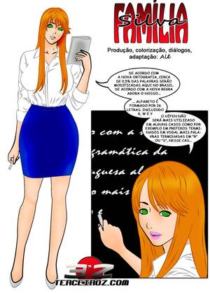 De Silva Porn Cartoon Comic Strips - Familia Silva - Porn Cartoon Comics