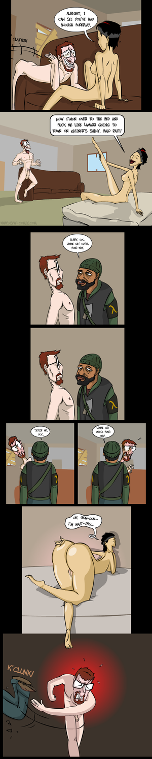 Half Life Porn Comic - Rule 34 - alyx vance comic cybersp0nge female gordon freeman half-life half- life 2 male nsfwcomix | 782985