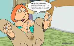 Double Penetration Cartoon Family Guy - Stretching her tiny asshole