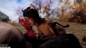 3d Cat Pov Porn - Werewolf hunted Cat - girl's pussy well | Huge Dick Monster | 3D Porn Sex -  XVIDEOS.COM