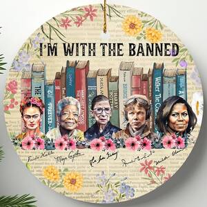 Michelle Obama Captions - Amazon.com: Feminist Ceramic Ornament 2023 Ruth Bader Ginsburg, RBG, Michelle  Obama Bookworm, Book Lover Christmas Tree Gifts, I'm with The Banned,  Powerful Women, Women Speak, Womens Rights, Reading Book : Home &