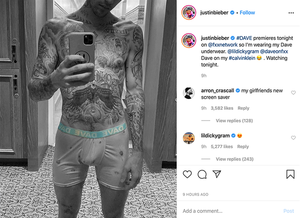 justin bieber nude on the beach - People are NOT Impressed With Justin Bieber's Newest Bulge Pic -  TheSword.com