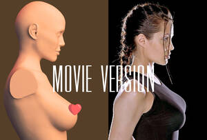 Angelina Jolie Real Pussy - 3D file Lara Croft Movie Version Lifesize Bust Tomb Raiderãƒ»3D printable  model to downloadãƒ»Cults