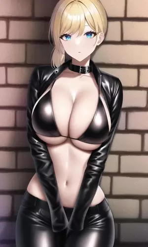 Anime Porn Leather - Leather Jacket [NovelDiffusion] free hentai porno, xxx comics, rule34 nude  art at HentaiLib.net