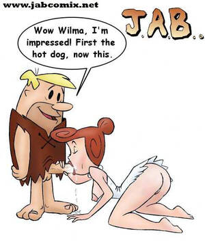 Jetsons Cartoon Porn Captions - Sometimes Wilma Flintstone is not enough only Fredâ€¦ but Barney is always  ready to help his friend and neghbor! â€“ Flintstones Hentai