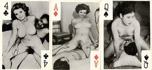 1950s Porn Playing Card - Playing Cards Deck 381
