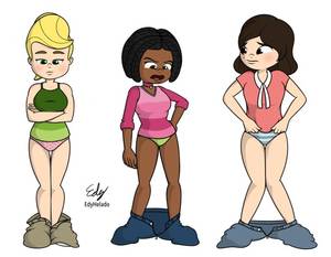 Jimmy Neutron Betty Quinlan Porn Comics - Cindy Vortex, Libby, Betty Quinlan Underwear (JN) by EdyHelado